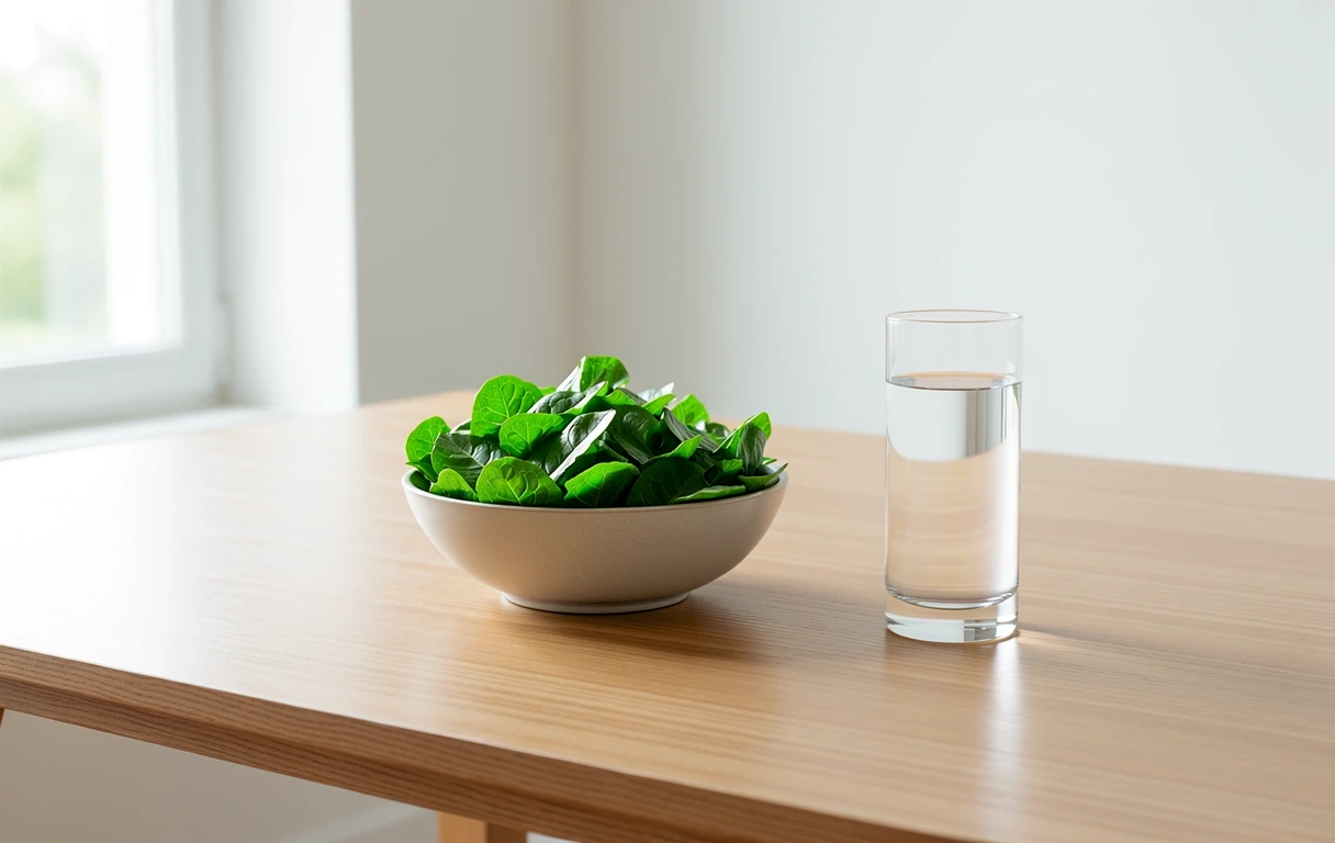 Balanced lifestyle and nutrition representation